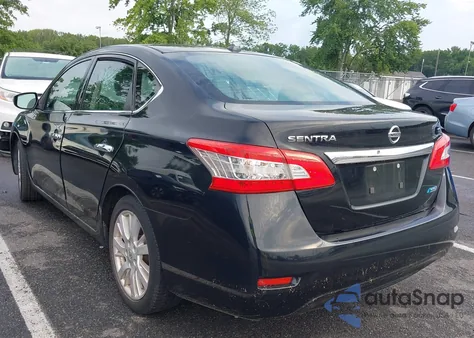 2014 Nissan Sentra Sl z USA, uszkodzony, nr VIN 3N1AB7AP3EY205184